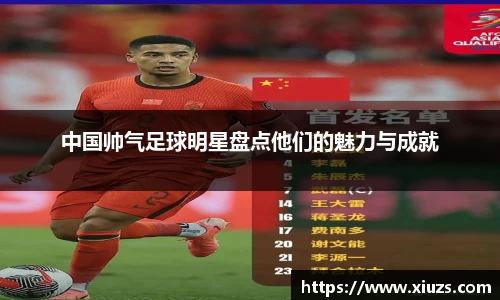 中国帅气足球明星盘点他们的魅力与成就